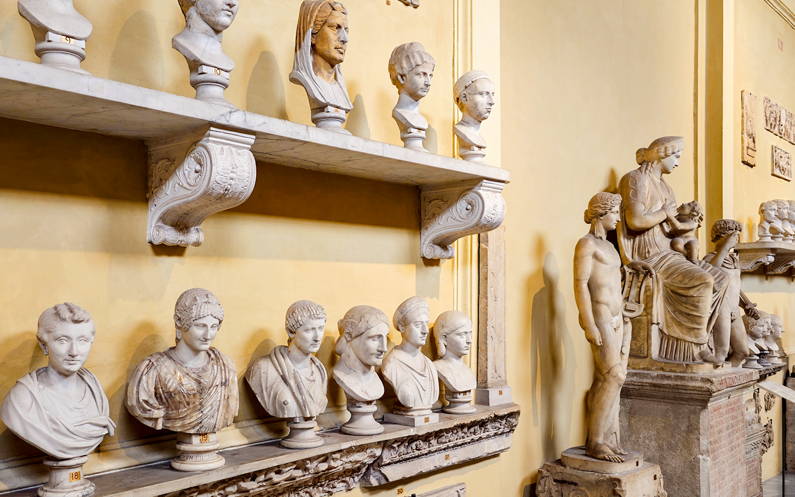 Hall of Busts Vatican Museum