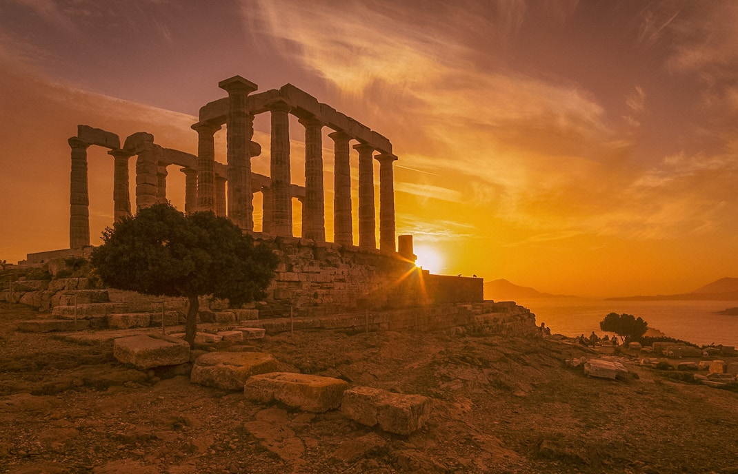 Cape Sounion and Temple of Poseidon