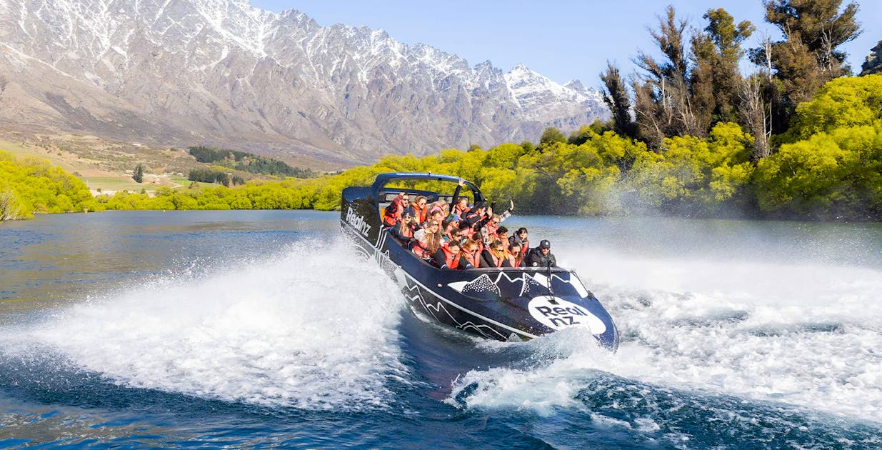 Experiência de barco a jato em Queenstown