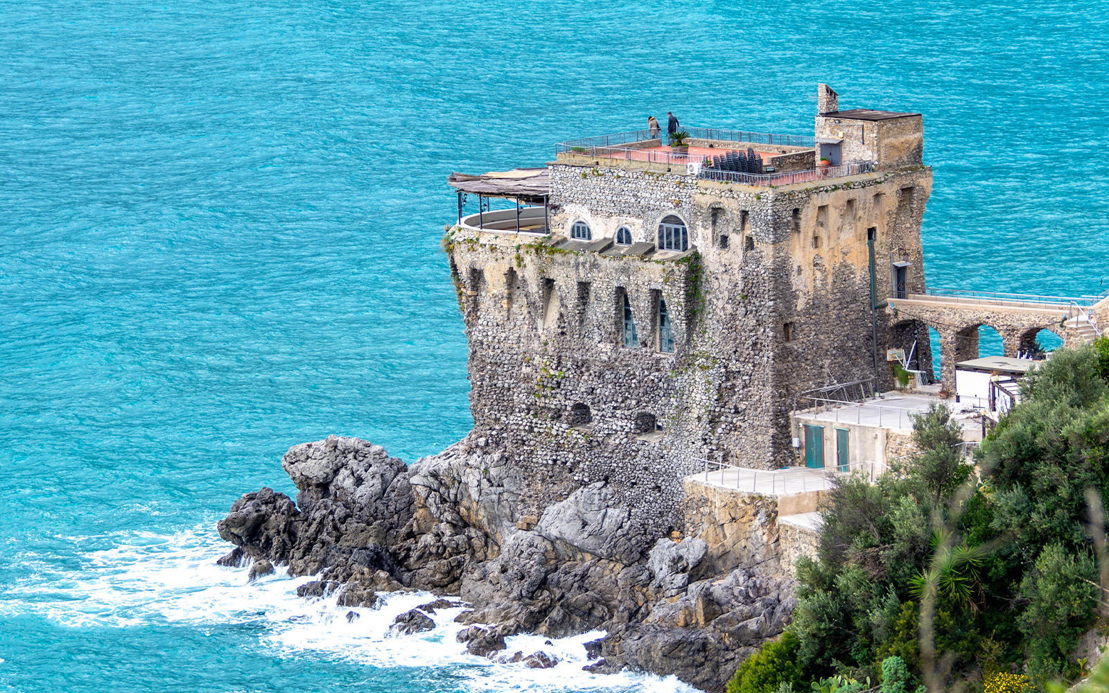 Norman tower Maiori, Amalfi coast