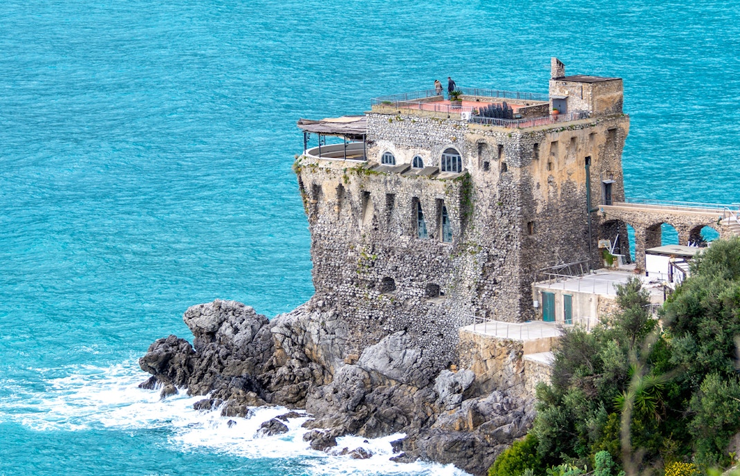 Norman tower Maiori, Amalfi coast