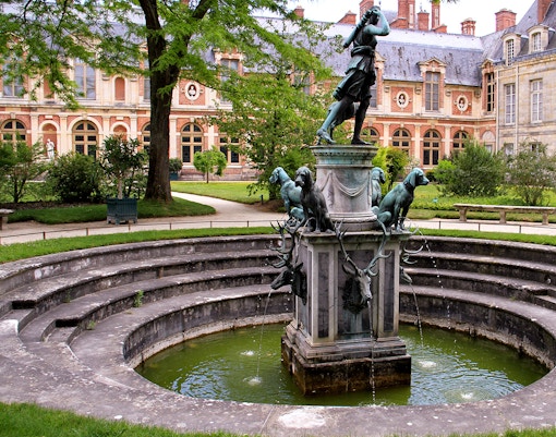 The Garden Of Diana near Château de Fontainebleau