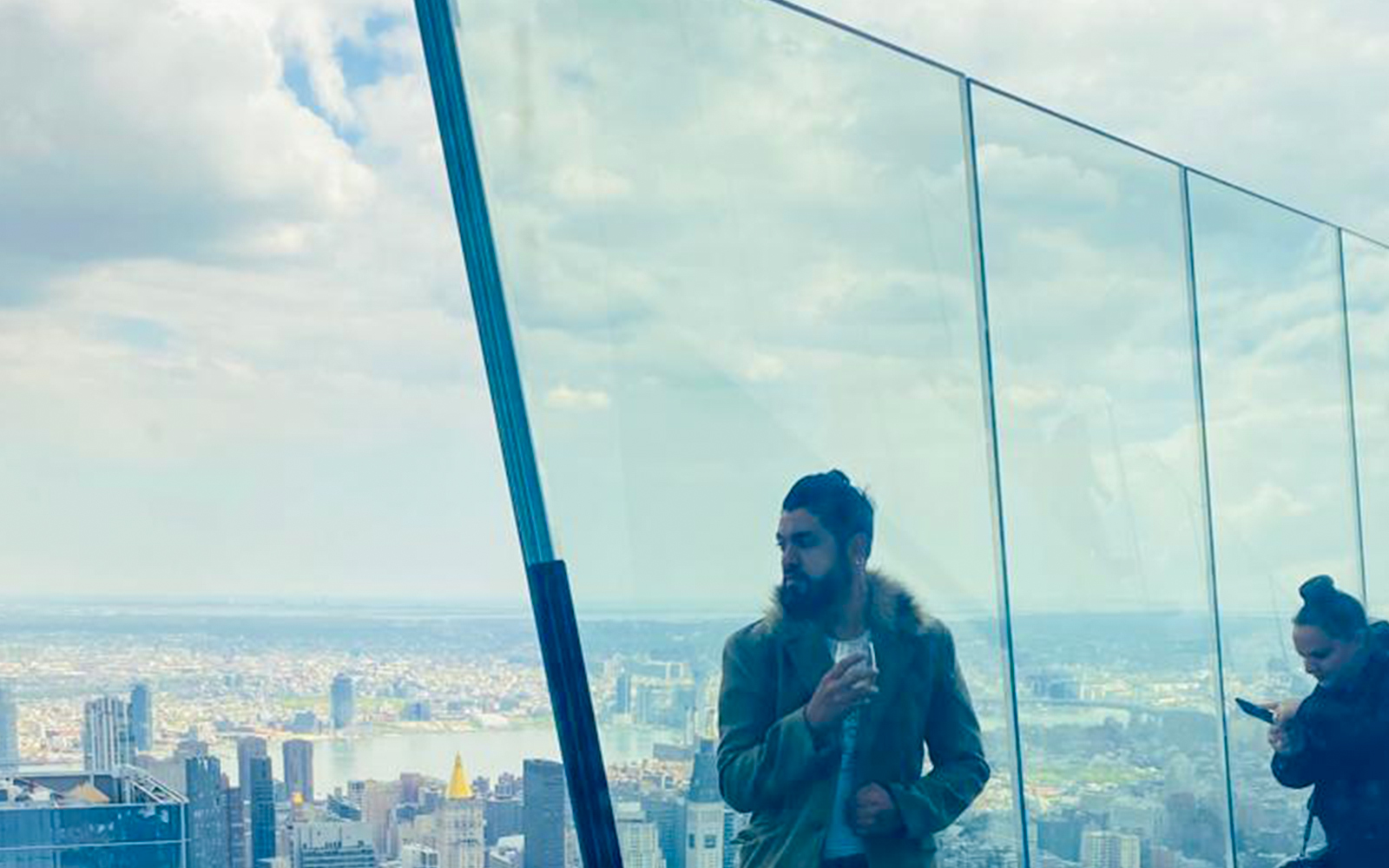 Edge NYC | Observation Deck - Angled Glass Walls
