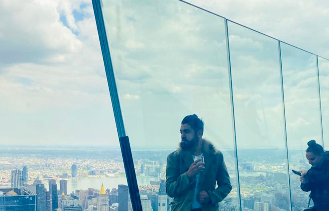 Edge NYC | Observation Deck - Angled Glass Walls
