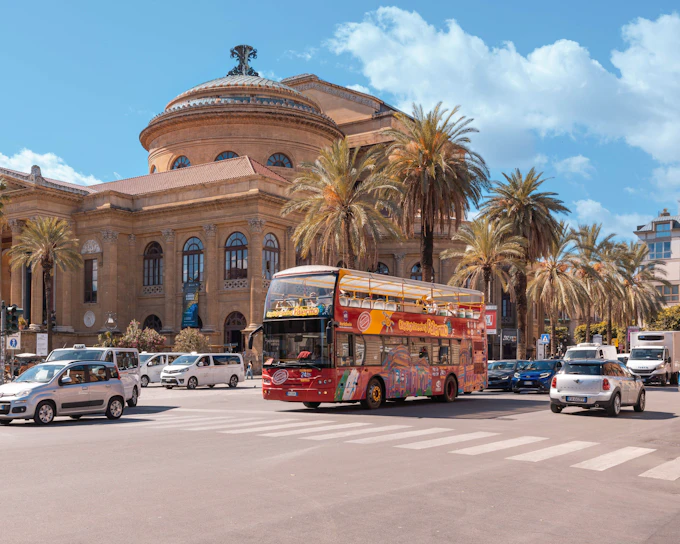 City Sightseeing: Palermo Hop-on Hop-off Bus Tour