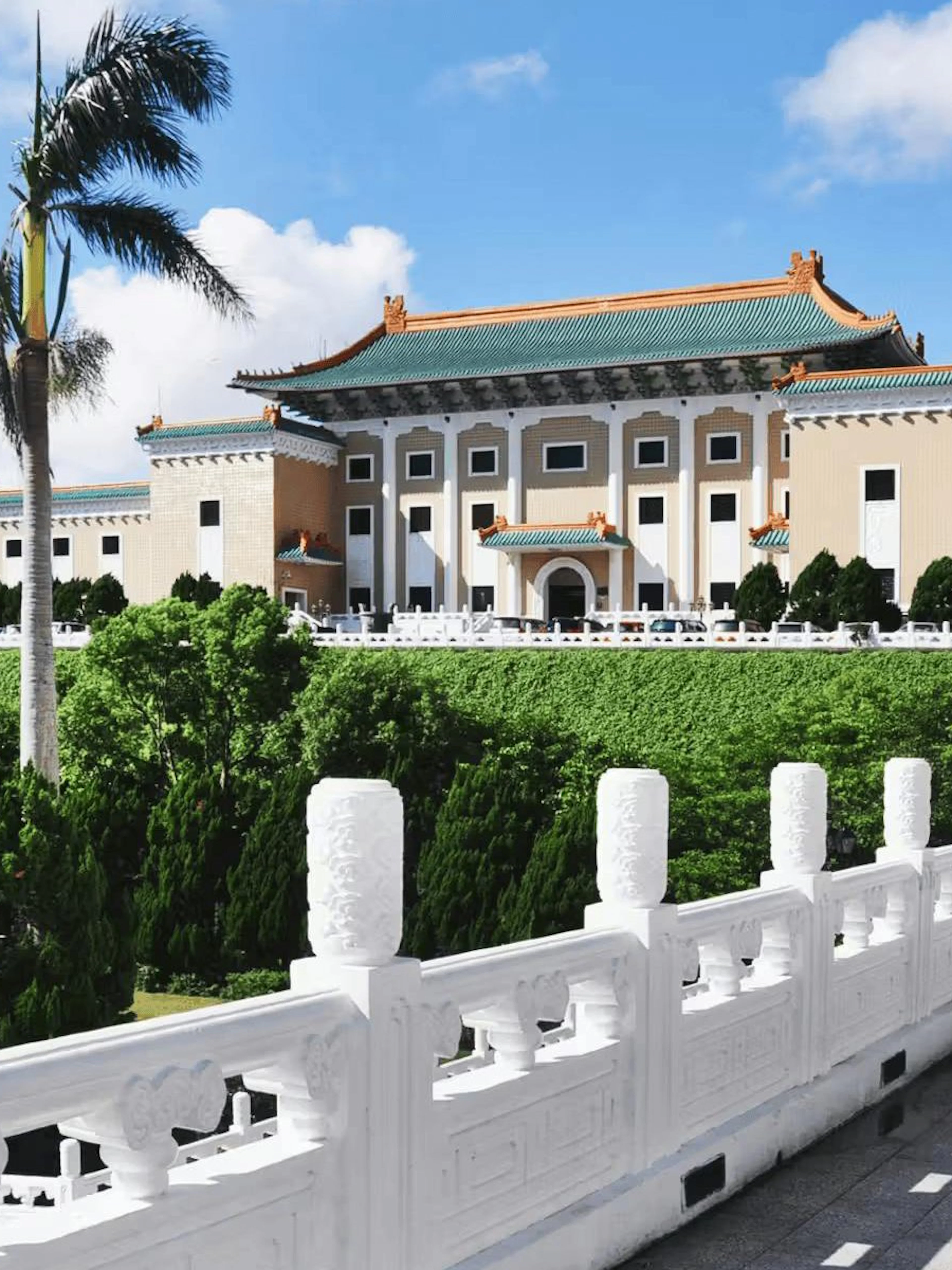 National Palace Museum exterior with traditional architecture in Taipei, Taiwan.