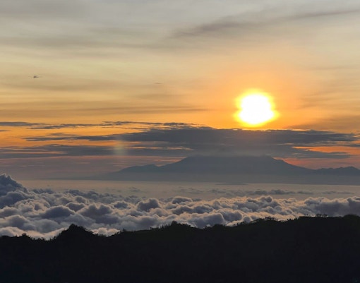 Mount Batur in December