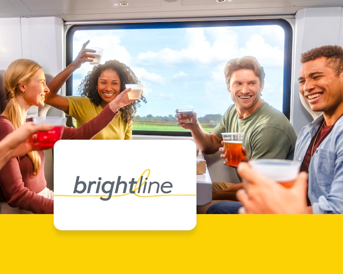 Orlando to Miami One-Way Brightline Train Ticket