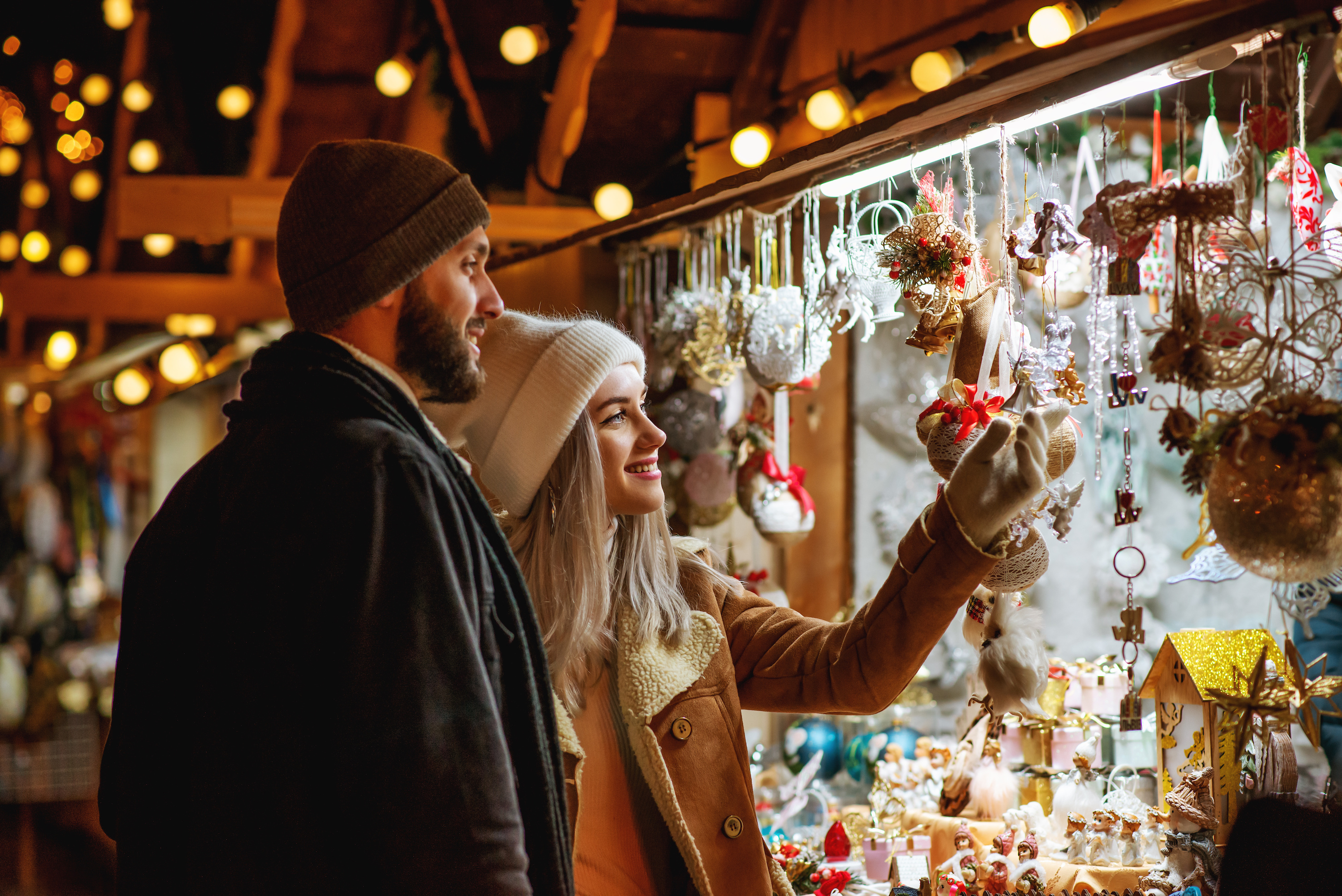 Christmas market in france