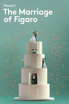 Opera performance of The Marriage of Figaro at Vienna State Opera House, Austria.