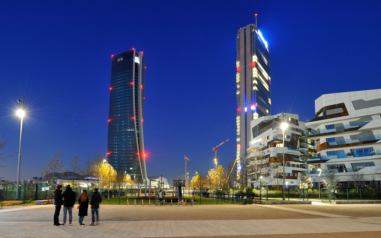 Torres Hadid e Isozaki