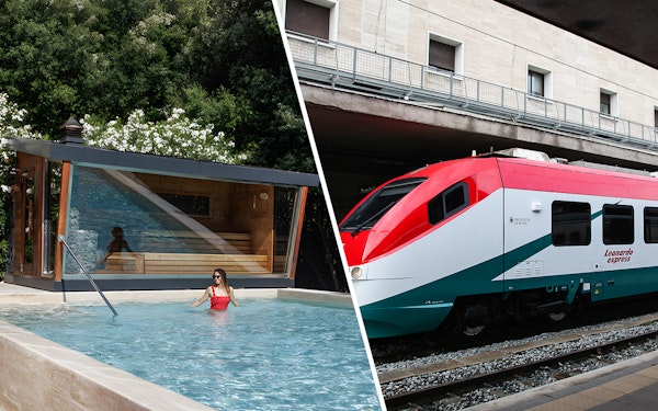 Combo: QC Terme Roma Tickets + One-Way Leonardo Express Tickets to/from Fiumicino Airport