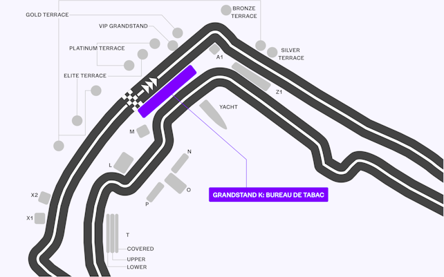 Monaco GP Grandstands