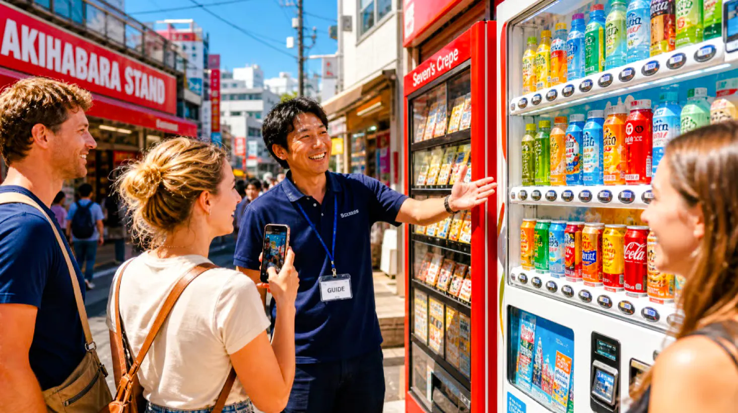 Tokyo: Vending Machine Adventure Walking Tour