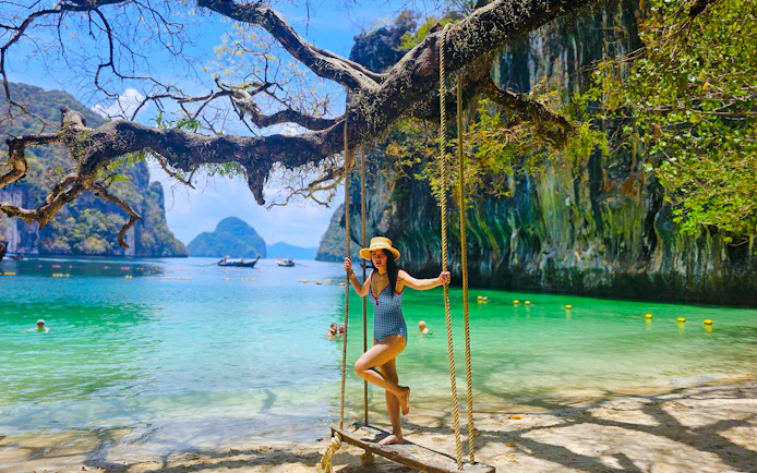 Krabi Private Longtail Boat Island-Hopping Tour from Ao Nang