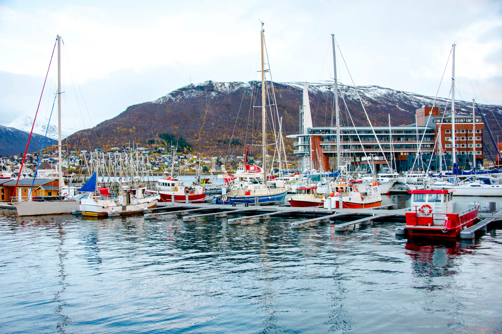 tromso private old town walking tour with northern lights cruise-9