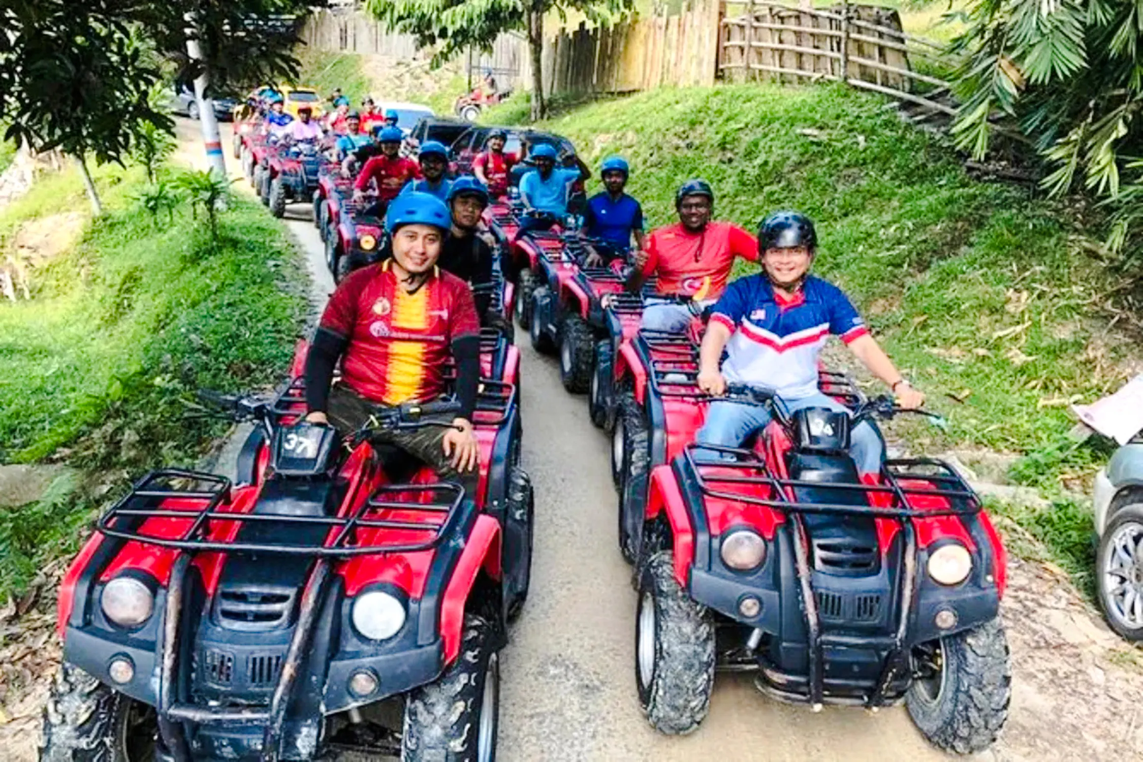 from kuala lumpur: kemensah atv tour with hotel transfers-6