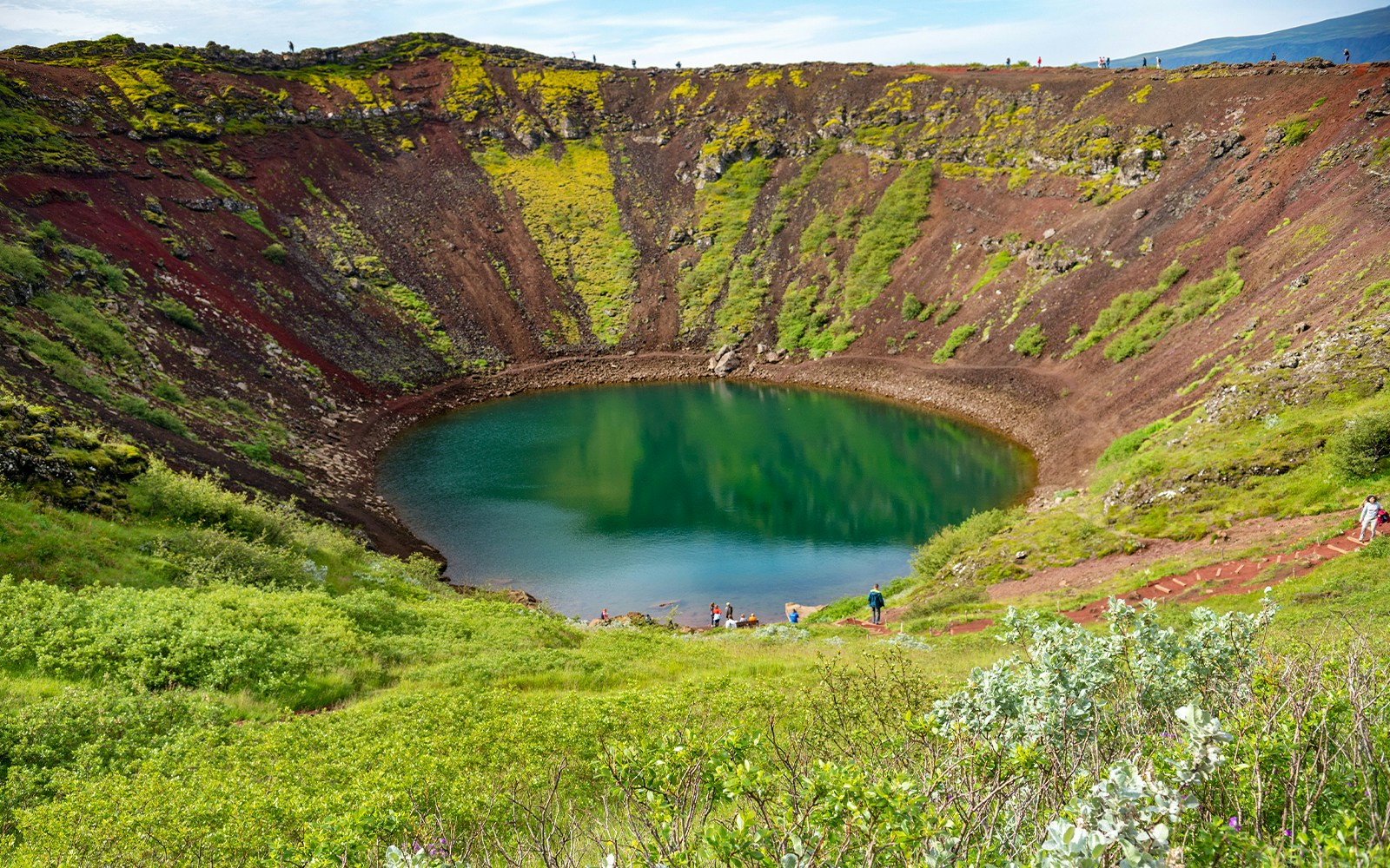A visual journey through the Kerid Crater