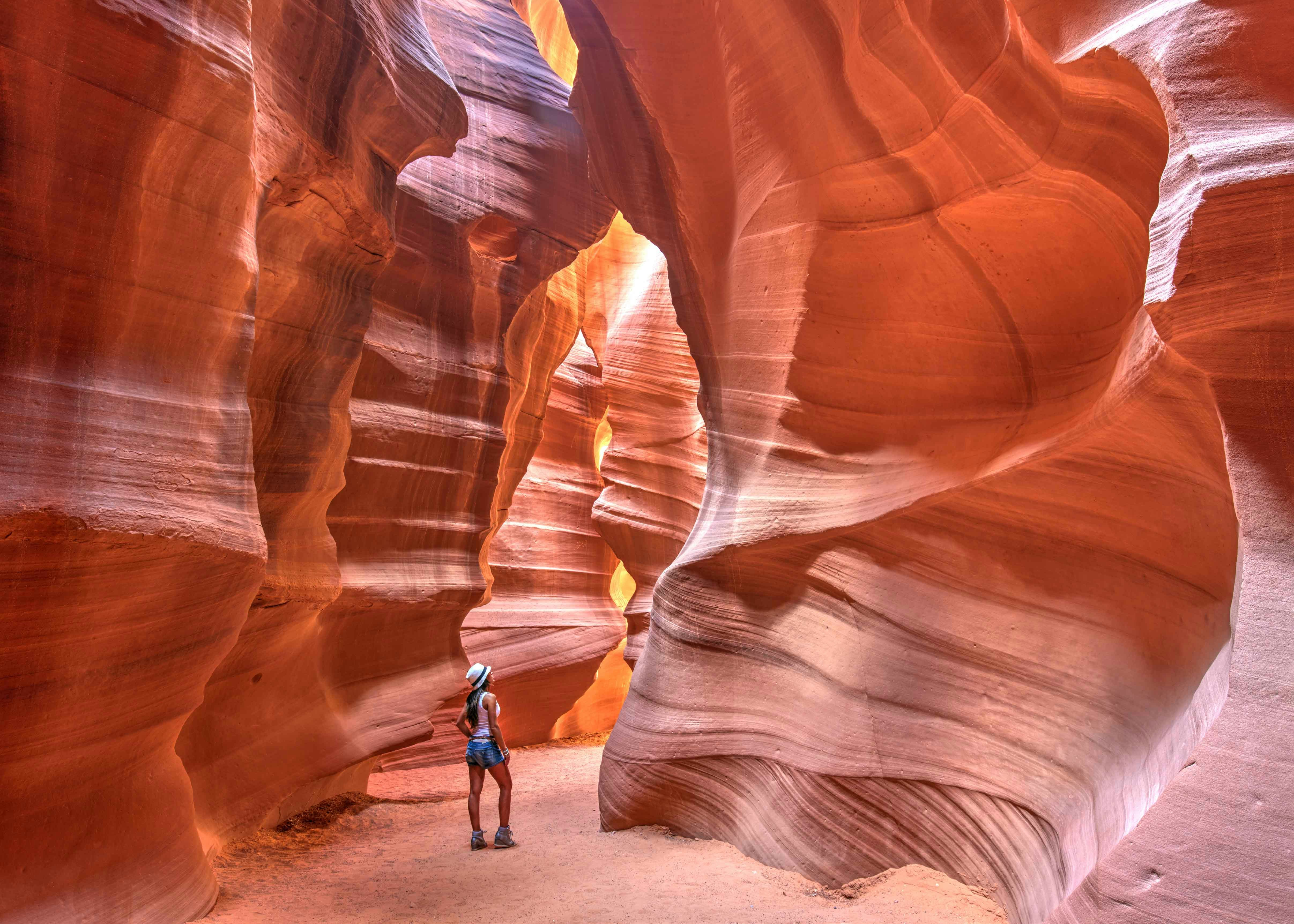 Antelope Canyon sandstone formations