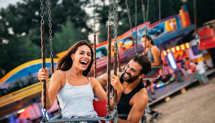Valentine's Day in Orlando - Visit a Theme Park
