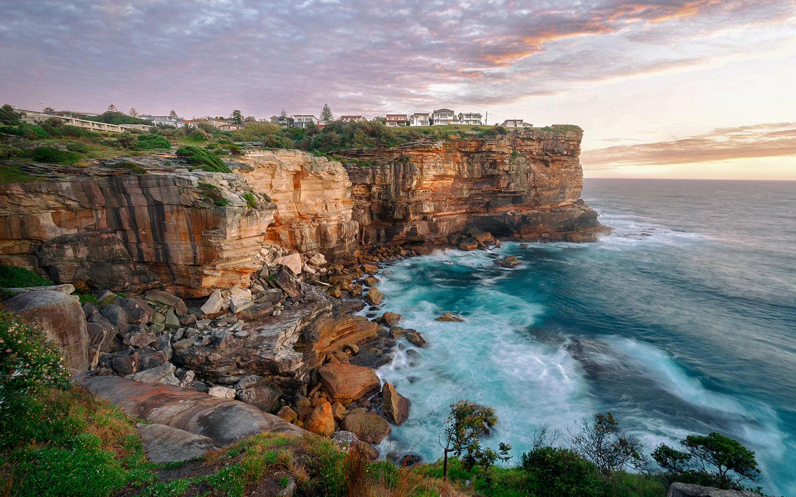 Diamond Bay Reserve at Sunrise, Vaucluse, Sydney