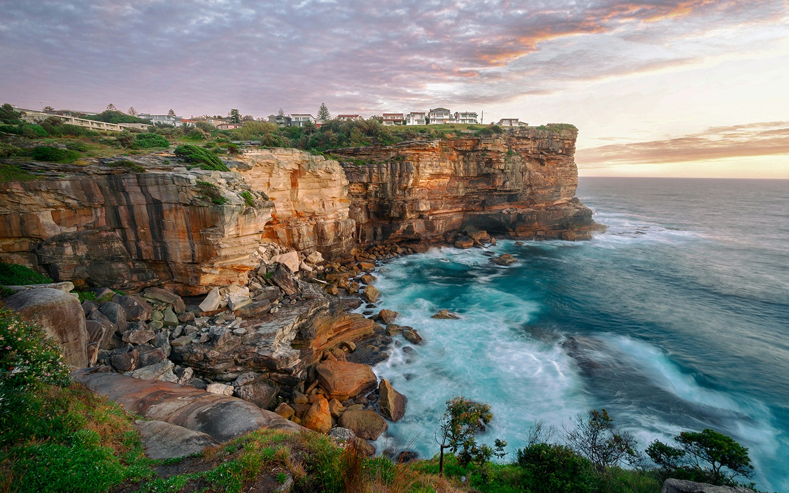 Diamond Bay Reserve at Sunrise, Vaucluse, Sydney