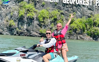 guidet jetski-tur med øybesøk på langkawi-5