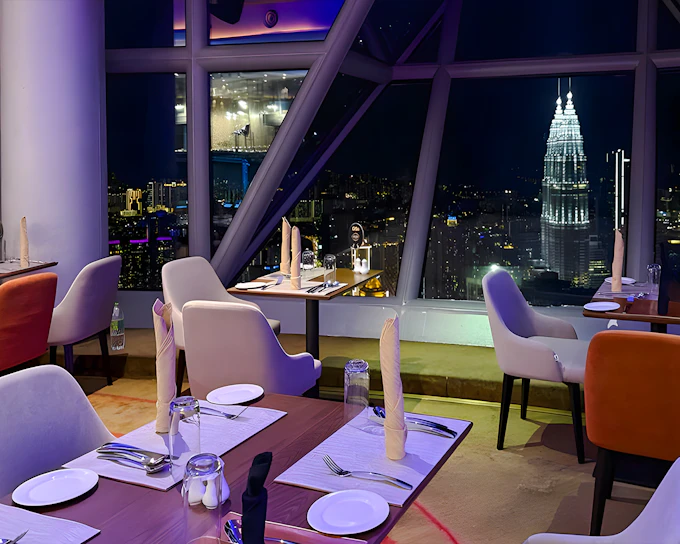 Dinner Buffet at ORBIT Revolving Dining in KL Tower