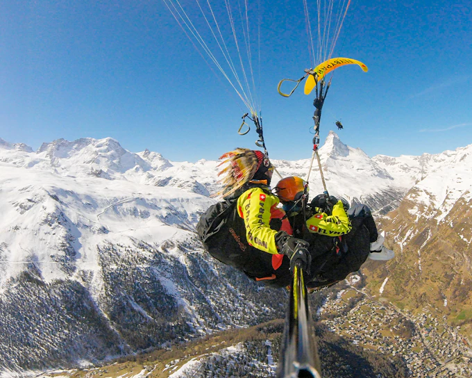Zermatt Tandem Paragliding Tickets With Matterhorn Views