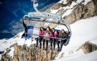 fra zürich: dagsudflugt til titlis-bjerget via luzern med rotair-gondolen-1
