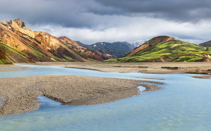 landmannalaugar highlands 4x4 minibus tour with hot spring bath-2