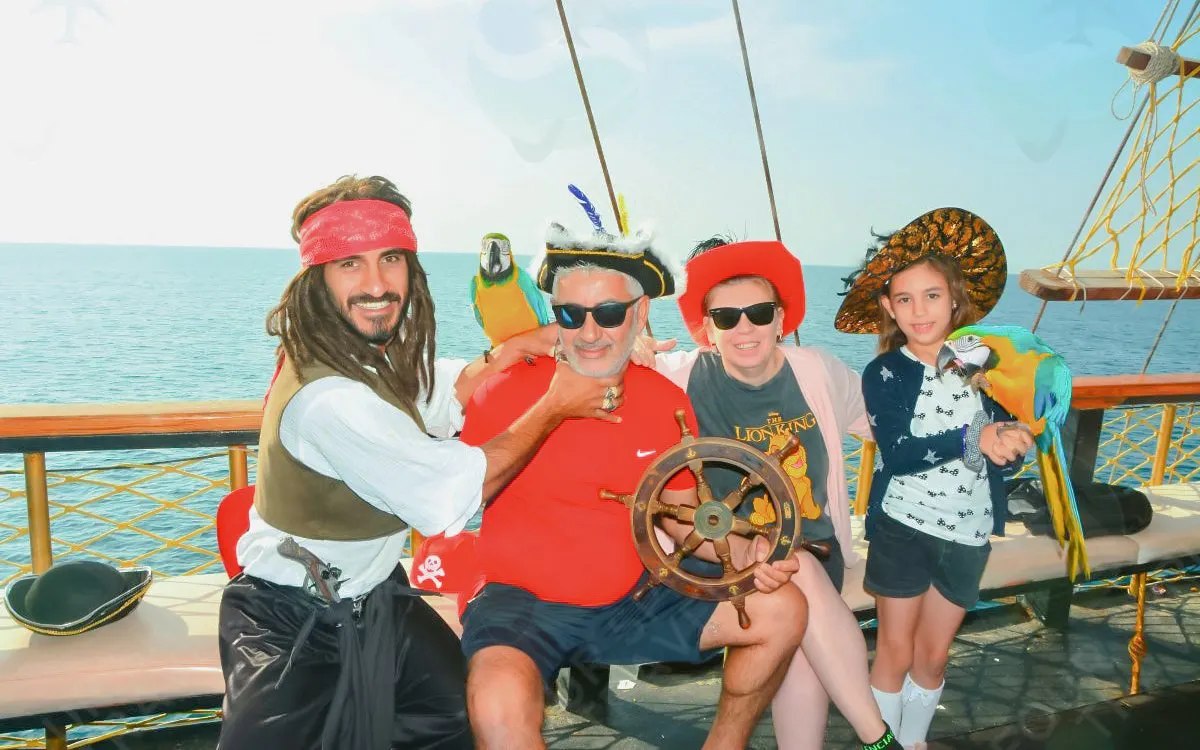 Side Pirate Ship Cruise with Lunch, Swimming Stops and Hotel Transfers Image 7