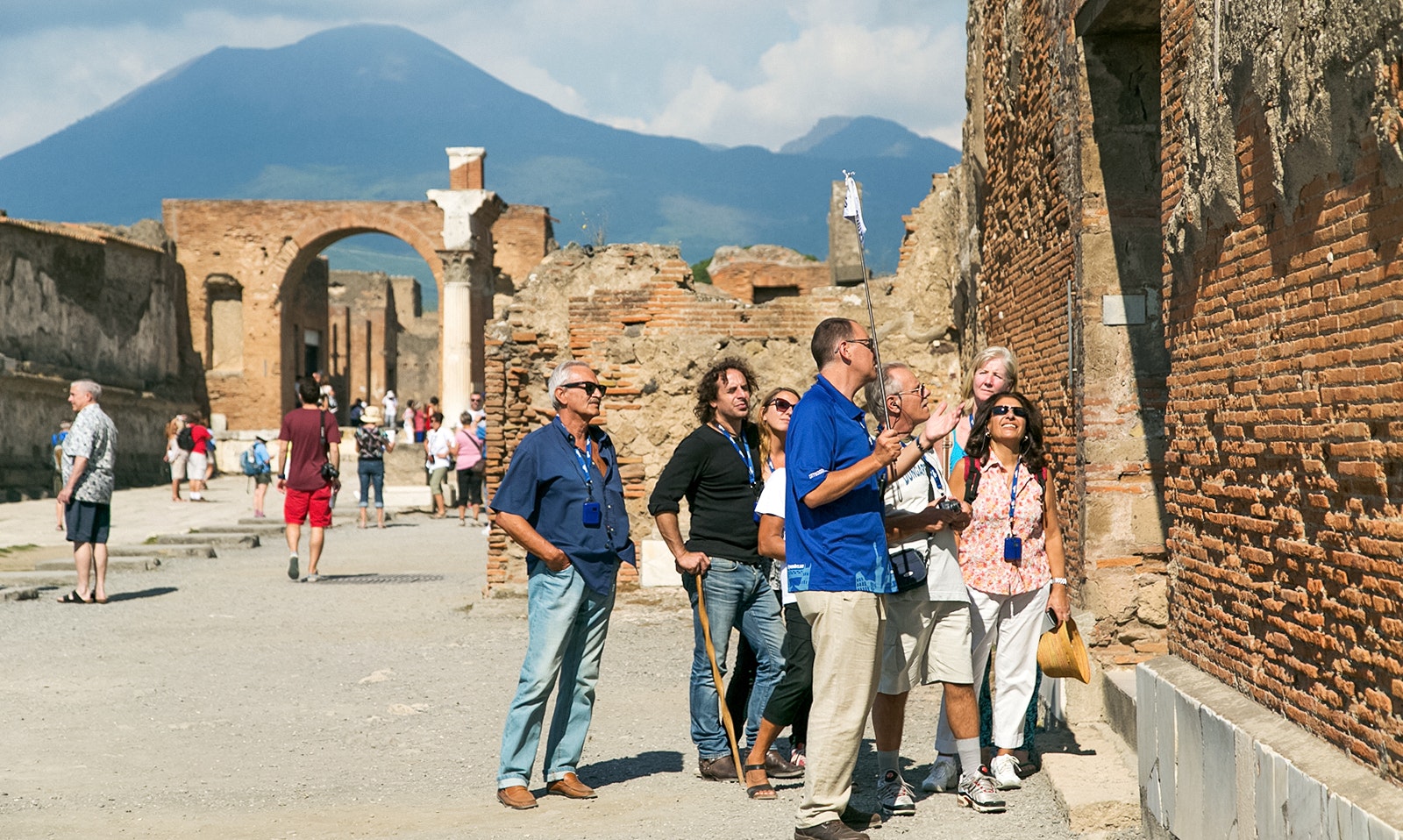 pompeii early morning