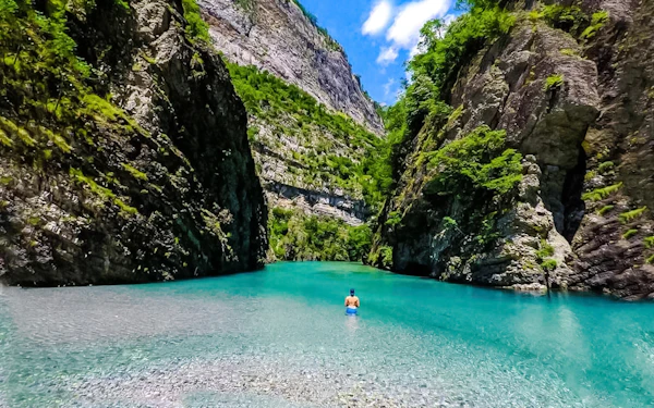 From Tirana/Durres: Komani Lake & Shala River Day Trip
