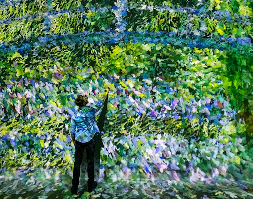 The Waterlily Pond: Green Harmony at Frameless London tickets