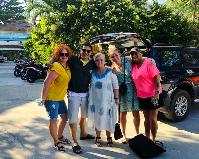 Koh Phangan Private Car Island Highlights Tour with Snorkeling