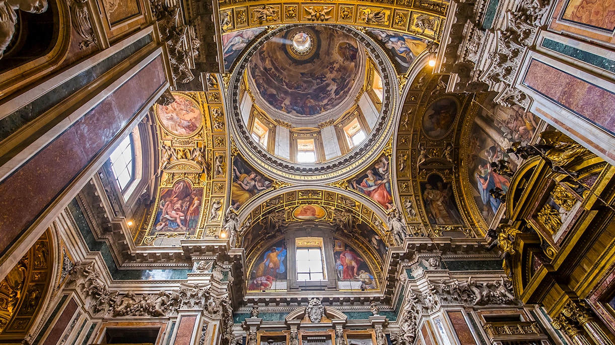 architecture of basilica of st mary major