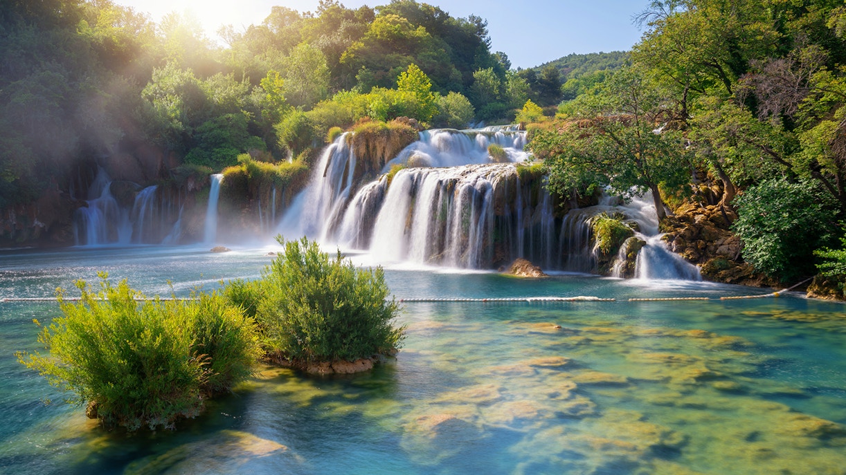Plitvice Lakes Waterfalls