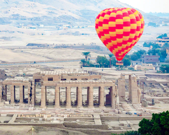 Sunrise Hot Air Balloon Ride in Luxor with Round-Trip Hotel Transfers