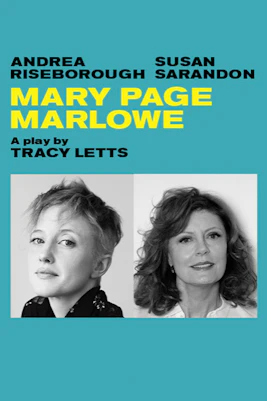 Mary Page Marlowe play scene with actors on stage in New York City theater.