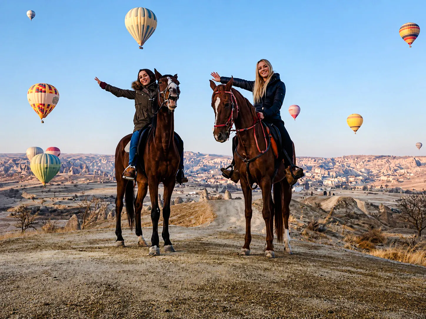 Cappadocia Sunset Horseback Ride with Hotel Pickup