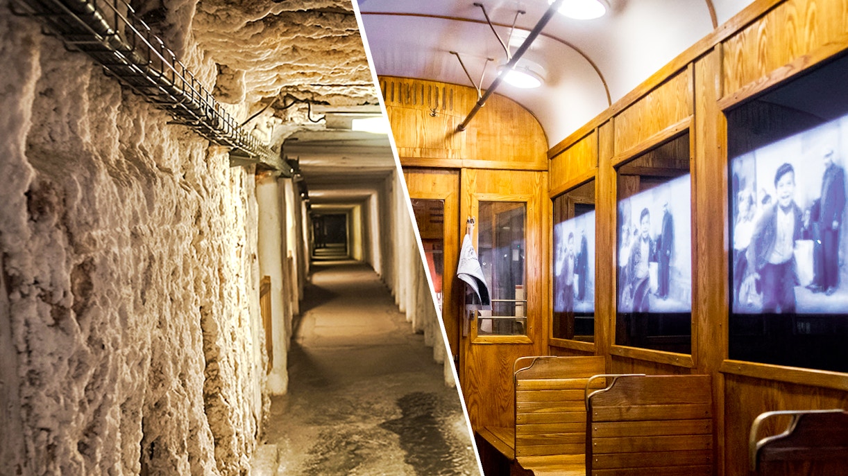 Tunnel im Salzbergwerk Wieliczka