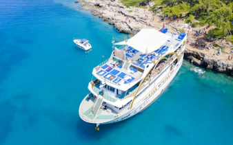 antalya mega yacht cruise to kemer coast with lunch and hotel transfers-3