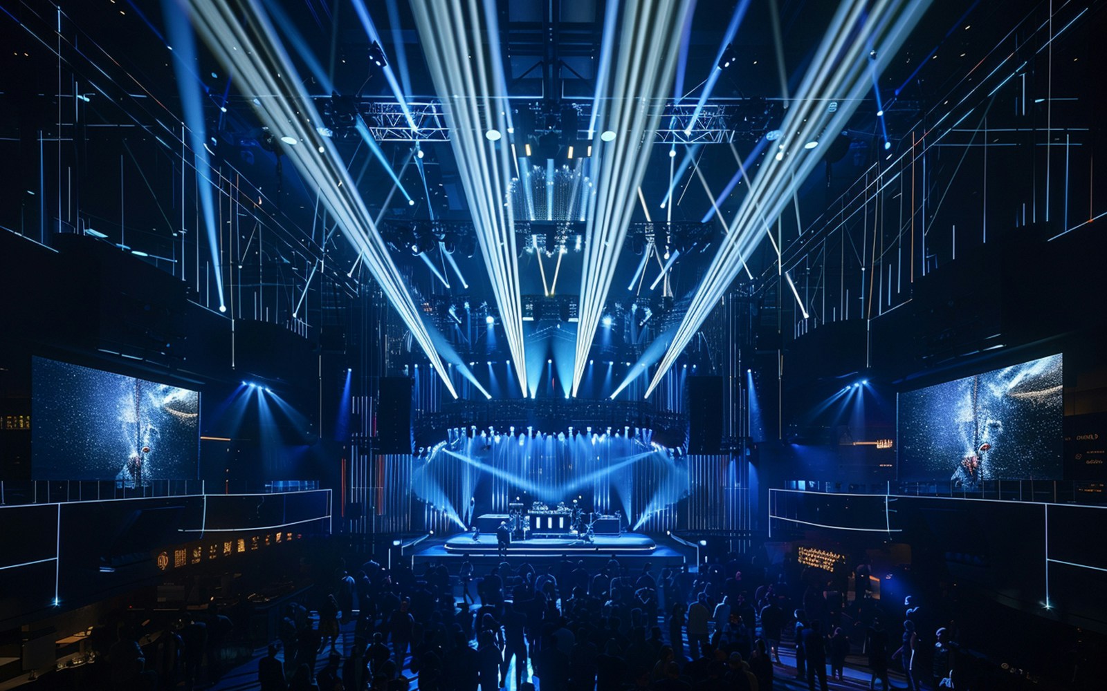Amnesia nightclub in Ibiza with vibrant lights and crowd, showcasing Amnesia presents Ibiza event.