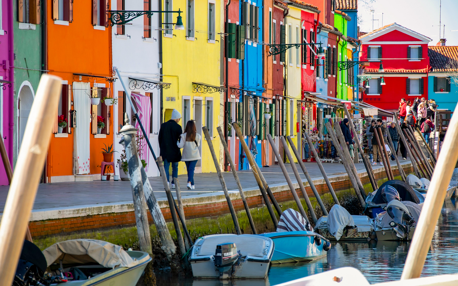 colorful houses on Burano Island