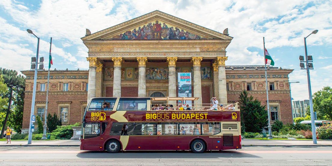 Bilhetes Hop-On Hop-Off para o Big Bus Budapest