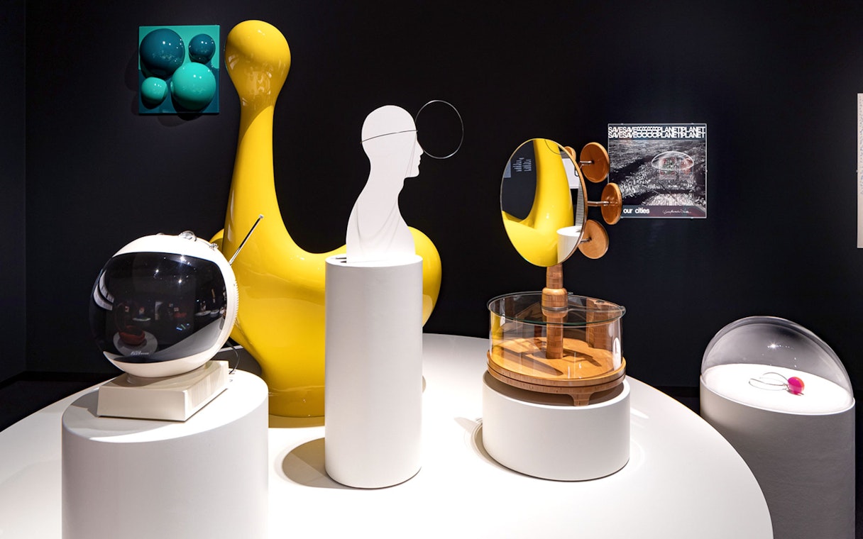 Installation view of Everyday, Someday and Other Stories exhibits at Stedelijk Museum.