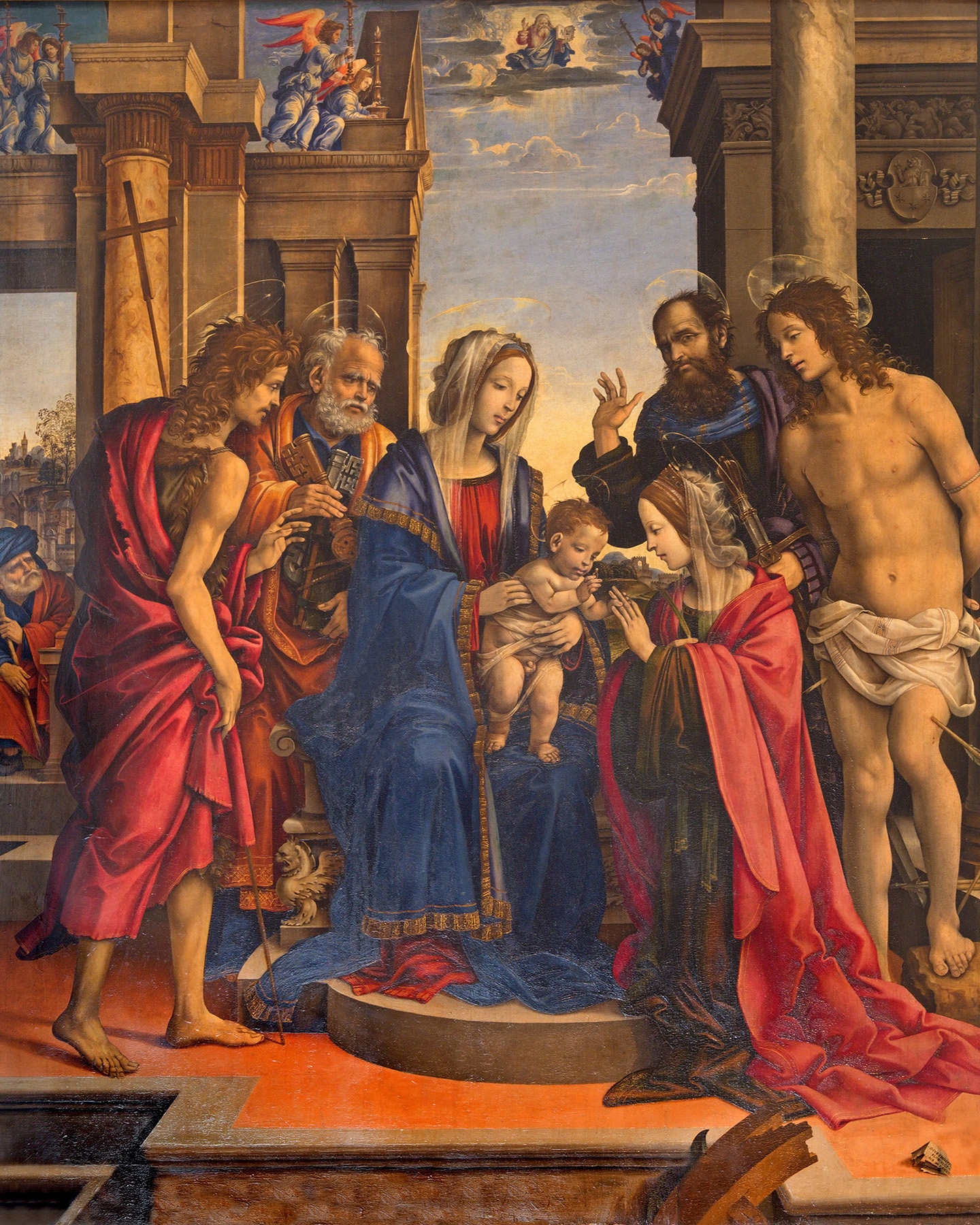 Virgin Mary and Jesus