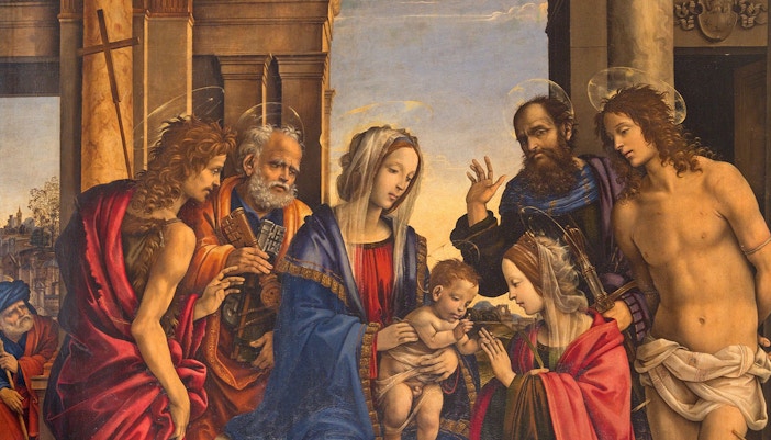 Virgin Mary and Jesus