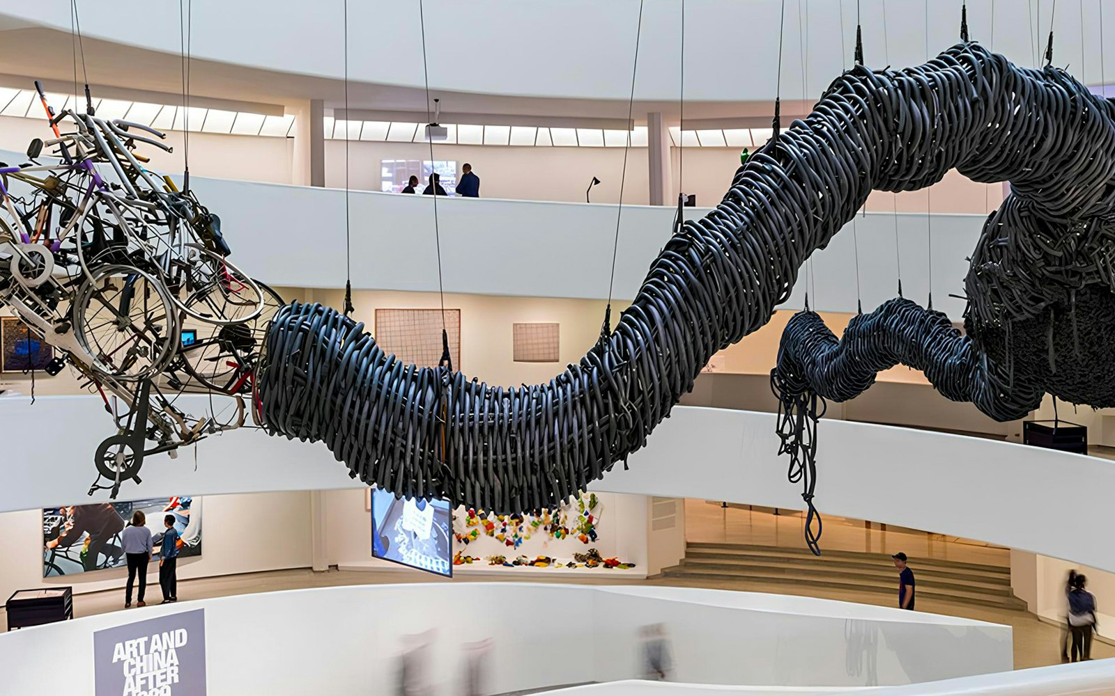 Installations at Guggenhem Museum